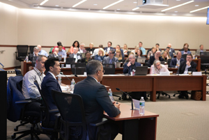 2024 symposium panel and attendees